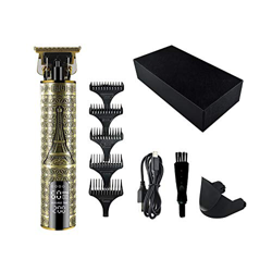 10 W eléctrico cortadora de pelo 2000 mAh USB recargable barba Trimmer tres velocidades ajustables bajo ruido profesional Clippers con pantalla LCD di en oferta