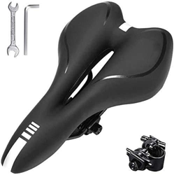 AIlysa Sillín de Bici de Gel, Sillin Bicicleta Montaña, Asiento de Bicicleta Impermeable y Transpirable, Cojín de Asiento de Bici de Gel Ergonómico y  características