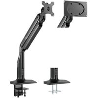 8702 soporte para monitor 109,2 cm (43") Abrazadera Negro, Soporte de monitor en oferta