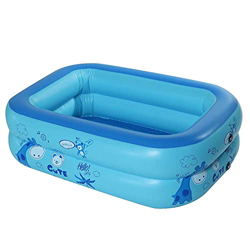 PPLAS Piscina Inflable Grande 12 0CM 2 Capas para Adultos niños niños Familia Piscina bañera bañera al Aire Libre Interior Piscina (Color : A) precio