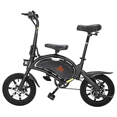 EU Warehouse Dantenai Kugo Kirin V1 - Bicicleta eléctrica para adultos (motor de 400 W, velocidad máxima de 45 km/h, compatible con la aplicación de n