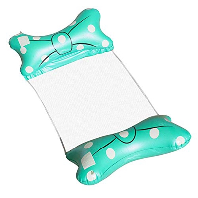 xiaoquexing Piscina de PVC, tamaño adulto, portátil, hamaca de agua para niños, flotador de piscina inflable, hamacas de agua, multiusos.