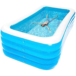 GAOTTINGSD Piscinas Hinchable Piscina de Gran tamaño 1-7 Pueblos Espesado de PVC Inflable Kiddie Piscinas Interacción Fiesta del Agua Verano Salón Pis características