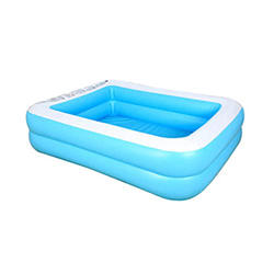 PPLAS 1 PC Verano Espesado I Inflable Piscina Engrosada Resistente al Desgaste Pool Pool Kid Adult Home Outdoor Interior Nadar Piscina (Color : 128x85 características