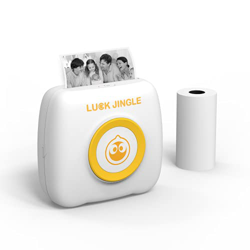 Etlephe Mini Impresora Térmica Movil Inalámbrica Pequeña Bluetooth Impresora Fotográfica Móvil 203 dpi para Teléfonos para Teléfono Móvil Android iOS características