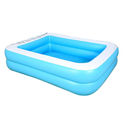 Niño bebé Inflable Piscina Pájaro Piscina Grande Talla Grande Piscina Cuadrada Espesada (Color : 1, Size : C) en oferta