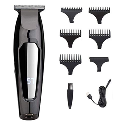 Cortapelos para hombre, cortapelos con batería y red, para hombre, cortapelos de precisión, con pantalla LED en oferta