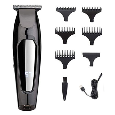 Cortapelos para hombre, cortapelos con batería y red, para hombre, cortapelos de precisión, con pantalla LED