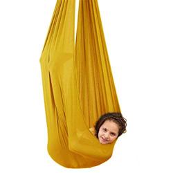 TANGIST Ajustable Sensorial Columpios Hamaca De Yoga Aérea con Capacidad Carga 200 Kg para Autismo ADHD Aspergers e Integración Sensorial Hamacas (Col en oferta