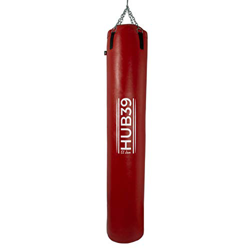 Hub39 Saco de boxeo completo fabricado en Italia - Saco largo MMA - Sacos de boxeo Kick Boxing Muay Thai con cadenas, longitud 180 cm y relleno a 60 k precio