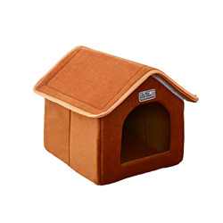Suppemie Caseta para mascotas al aire libre, plegable, caseta para mascotas, caseta para perros, impermeable, cálida y cómoda, se puede colocar en cua características