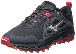 Mizuno Wave Mujin 8, Zapatillas para Carreras de montaa Mujer, Turbulence Obsidian Rred, 39 EU precio
