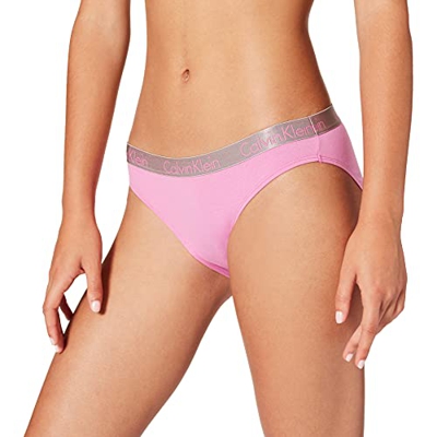 Calvin Klein Bikini Ropa Interior, Lluvia Lila, M para Mujer