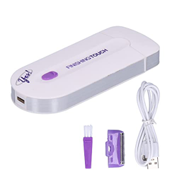 BigKing Depiladora eléctrica de Bolsillo, depiladora eléctrica para el hogar, Unisex, Carga USB, inducción, luz Azul, afeitadora indolora para axila,  características