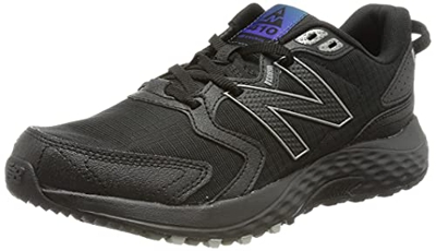New Balance MT410V7, Zapatillas para Carreras de montaña Hombre, Black, 44.5 EU