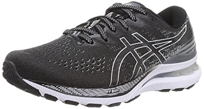 ASICS Gel-Kayano 28, Zapatillas de Running Hombre, Negro Blanco, 43.5 EU