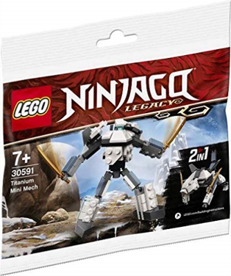 Lego - Ninjago Legacy - Titanium Mini Mech ( 30591 ) ACC NUEVO