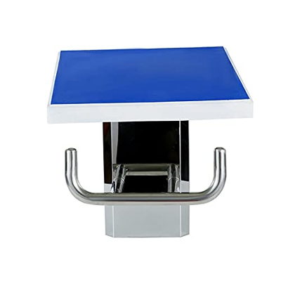 YUMEIGE Plataforma de Buceo Profesional de Alta Resistencia, Trampolín de Piscina Interior Al Aire Libre, Superficie Antideslizante de Acero Inoxidabl