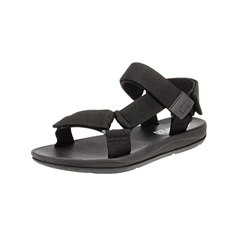 Camper Match, Sandalias con Tira Vertical Hombre, Negro Black 1, 41 EU precio