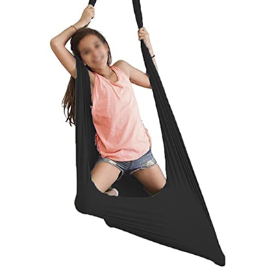 TANGIST Oscilación de Interior Terapia para Niños Columpio Sensorial Gran para El Autismo de Terapia para Niños Hamaca de Abrazos para Niños Y Adolesc