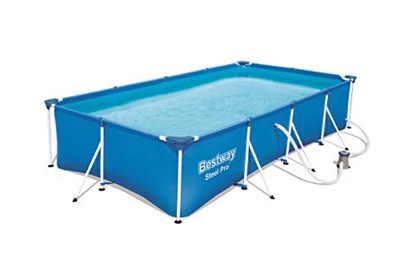 Bestway Piscina con marco rectangular para niños