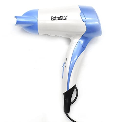 takestop® secador de Pelo Compacto gw555 Plegable 1500 W Boquilla de Viaje secador Portátil Pelo – Style Color AL Azar