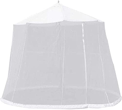 KDOAE Mosquito de Sombrilla de jardín Jardín Parasol Net MOSQ-UITO Net Umbrella Funda Terraza Net para Gazebo para Acampar en el Jardín al Aire Libre 