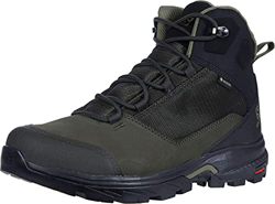 Salomon Outward GTX Zapatillas Impermeables De Senderismo Trekking Hombre, Marrón claro (Peat/Black/Burnt Olive), 40 2/3 EU en oferta