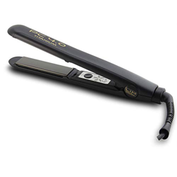 Plancha de cabello LIM HAIR PC 4.0 TITANIUM. Placas basculantes y oscilantes TITANIUM. Temperatura regulable hasta 230 ºC. Bolsa térmica (NEGRO) en oferta