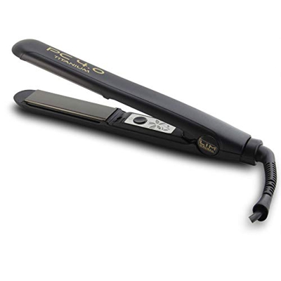 Plancha de cabello LIM HAIR PC 4.0 TITANIUM. Placas basculantes y oscilantes TITANIUM. Temperatura regulable hasta 230 ºC. Bolsa térmica (NEGRO)