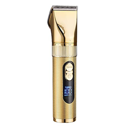 Montloxs Cortadora de barba eléctrica con pantalla digital LCD para el cabello de los hombres, cortadora de barba y nariz eléctrica inalámbrica, máqui precio