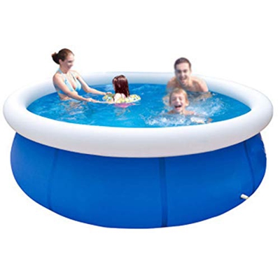 FASZFSAF Nuevo Piscina Inflable Redonda, Jardín Patio Trasero Piscina Baño Aire Libre Parque AcuáTico Niños, Adecuado para Adultos y Niños,180cm×73cm