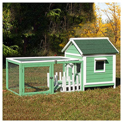 TYX Casa Perro Madera 162.4 × 77 × 82.3Cm, Casetas Perros Exteriores Refugio Perros Suministros Perros Jaula Perros, para Gatos Mascotas Pequeñas Medi en oferta