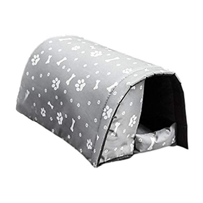 Stronrive Caseta para Gato/Perros Exterior, Caseta Impermeable para Perros, Casa para Perros Interior Al Aire Libre Refugio para Cachorros, Refugio Pl