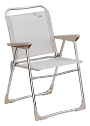 Crespo Sillón, Aluminio, Beige, 89x60x60cm en oferta