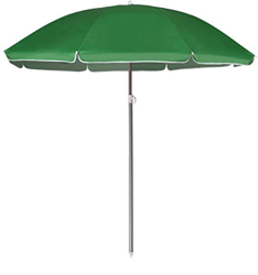 Arcoiris Sombrilla Plegable 160CM, Parasol de Aluminio Protección Solar UPF+50, Sombrilla Jardín, Protección Solar (160cm Verde) en oferta