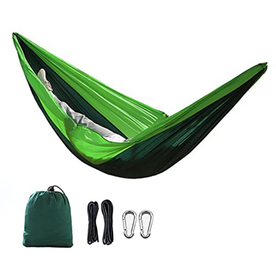 Hamaca para Camping Hammock Camping Hammock Garden Outdoor Swing Hammock Nylon Tela De Paracaídas Con Bolsas De Transporte Equipo De Picnic Para Camin