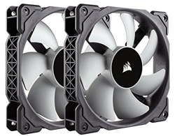 Corsair ML120 Magnetic Levitation Fan - 2 Pieces, Black/Gray en oferta
