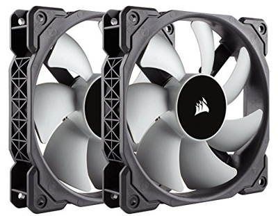 Corsair ML120 Magnetic Levitation Fan - 2 Pieces, Black/Gray