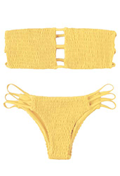 Yutdeng Bikini Mujer Conjuntos Push up Bañador Mujeres Clásico Traje de Baño Ajustable Triángulo Brasileño Sexy Tanga 2 Piezas Verano Color Liso Adecu características