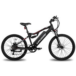 Lamassu - Bicicleta eléctrica de montaña para Adultos con batería de 48/36 V 10 Ah con Marco de Aluminio, Freno de Disco, Pantalla LCD, Cambio Shimano precio