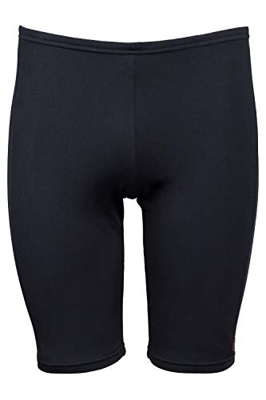 SUNDRIED Negro Swim Jammers Traje de baño Bañador de natación Hombres (Negro, XL)