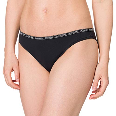 Calvin Klein Brazilian Juego de Bikini, Pvh Negro, S para Mujer
