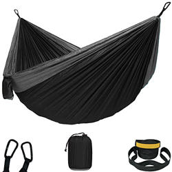 T-Day Hamaca para Camping Hammock Hamaca De Nylon Swing Camping Hammock Garden Hamaca Portátil Al Aire Libre con Bolsa De Viaje Compacta para El Patio características