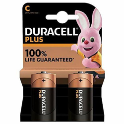Anand-Duracell Plus Power C Alkaline Battery (Pack 2) MN1400B2PLUS NUEVO precio