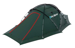 Husky - Tienda de campaña para 3-4 personas, color verde, geodad, muy resistente al viento. en oferta