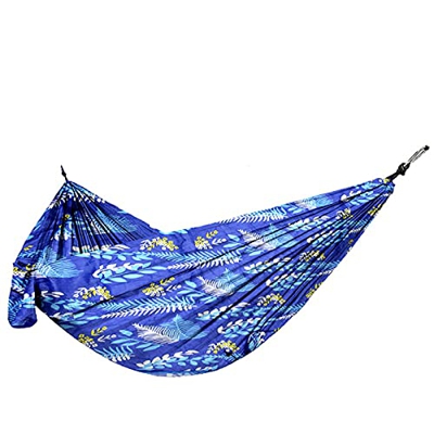 T-Day Hamaca para Camping Hammock Hamaca De Campamento Al Aire Libre Dormitorio Hamaca Anti-Rollover Hamaca De Picnic con Bolsa De Transporte Ligero Y