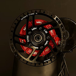 BMC-World Lekkie Bling Ring - Juego completo de 40T para Bafang BBS01 y BBS02, piñón de cadena, funda de disco, espaciador, bicicleta, bicicleta eléct en oferta