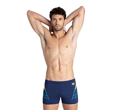 ARENA M Shiner Short Shorts, Hombre, Navy, 90