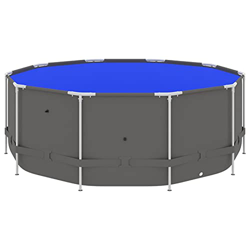 Susany Piscina con Estructura de Acero Piscina de Suelo Piscina de Jardín Exterior Gris Antracita 367x122 cm características